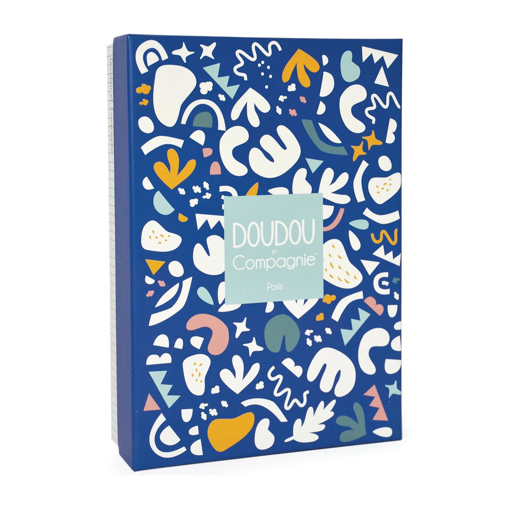 Doudou Dino Sashou Schmusetuch mit Schnullerhalter 23cm