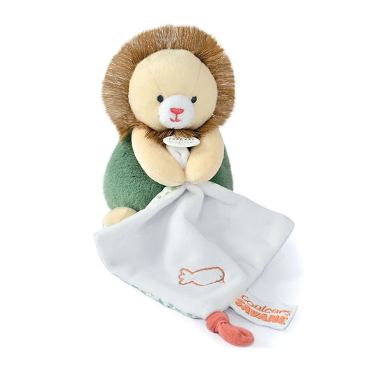 Doudou lion avec doudou 15cm
