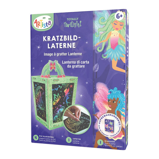 Artista Kratzbildlaterne Fee