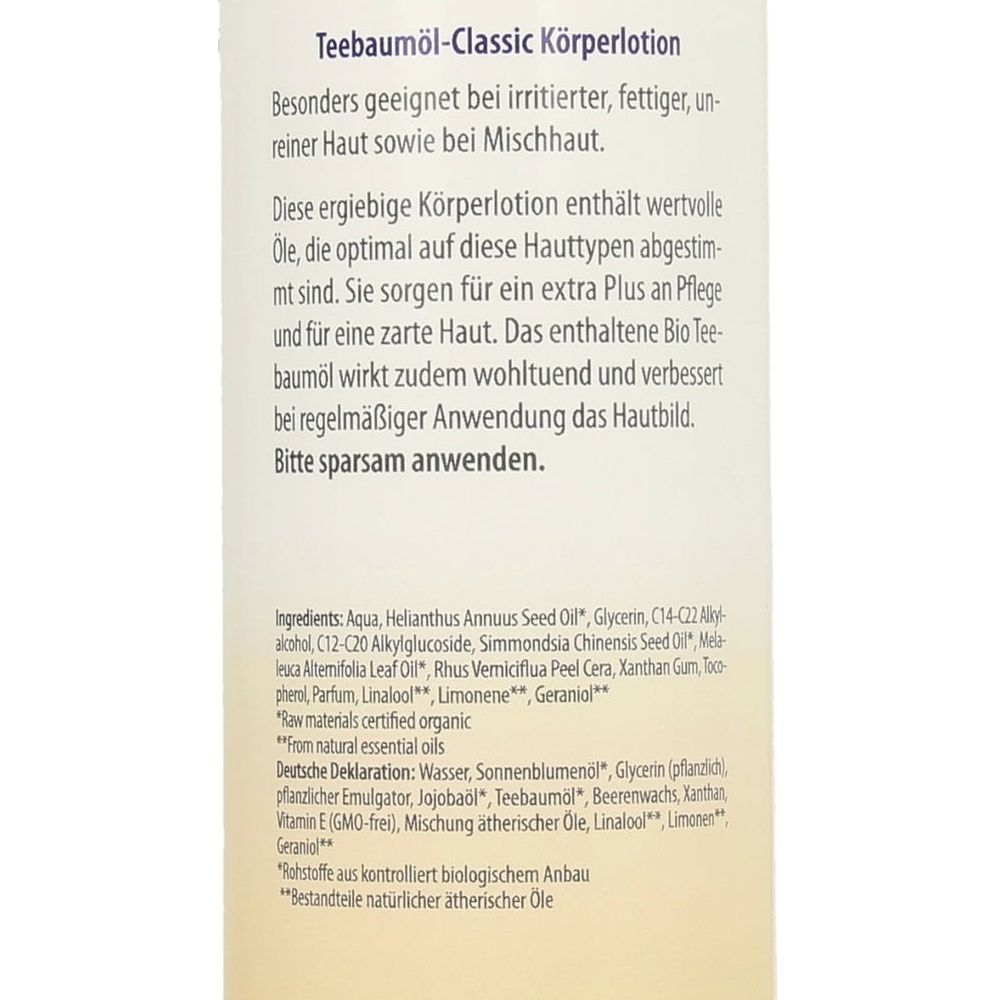 CMD Teebaumöl Körperlotion, 200 ml