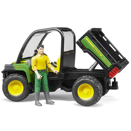 Bruder John Deere Gator 855D with driver