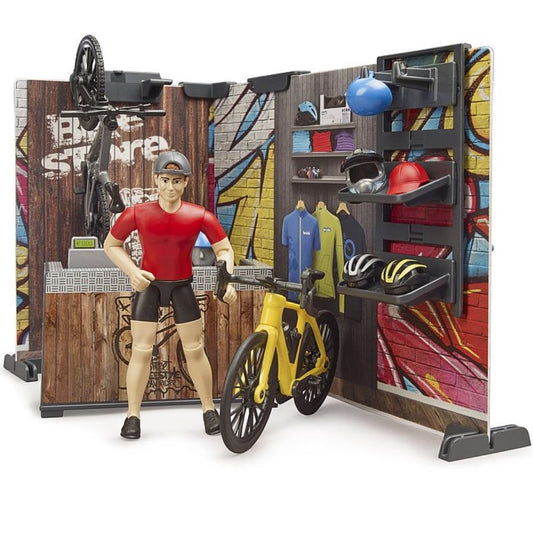 Magasin de vélos Bruder avec atelier