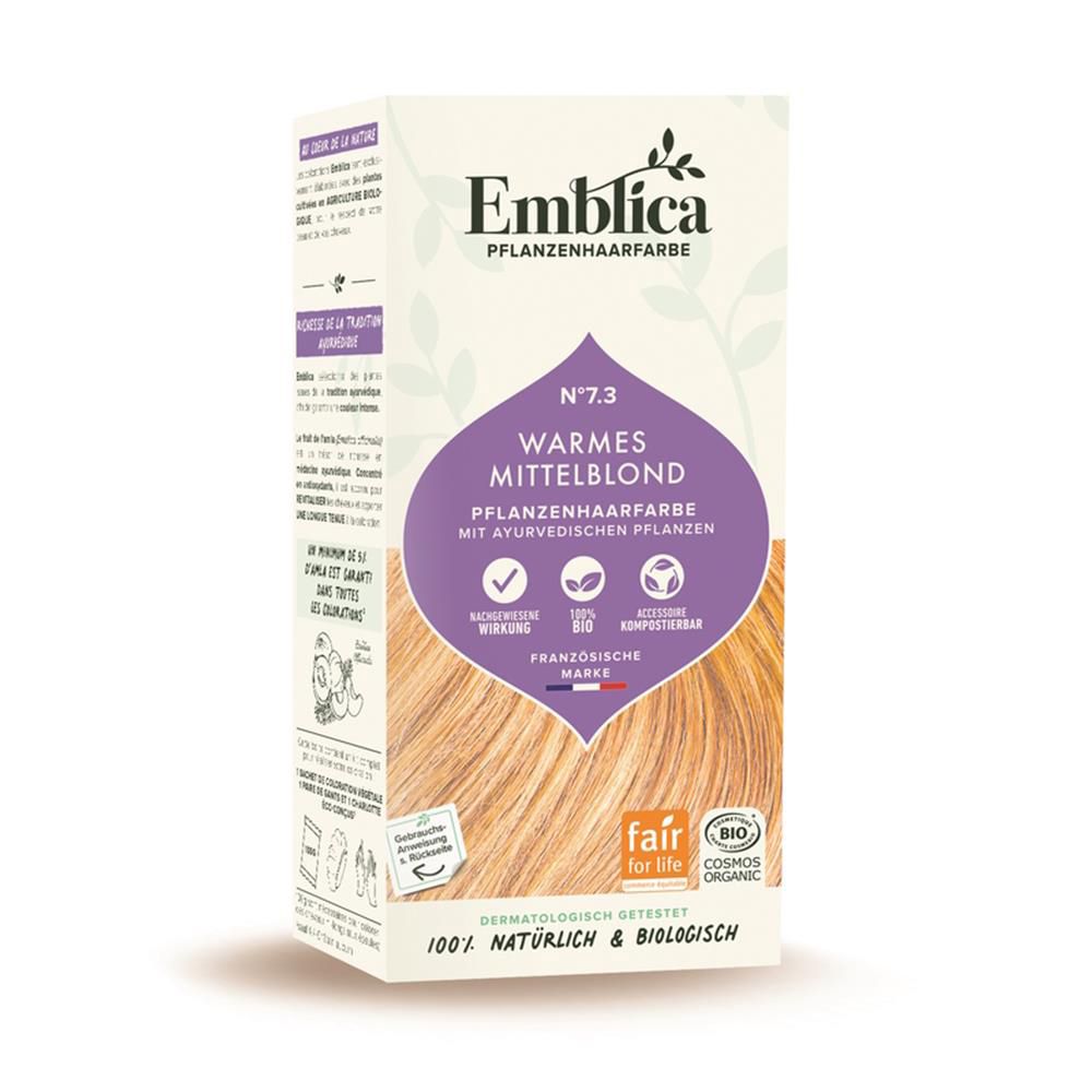 Emblica PHF 7.3 warm medium blonde, 100 g