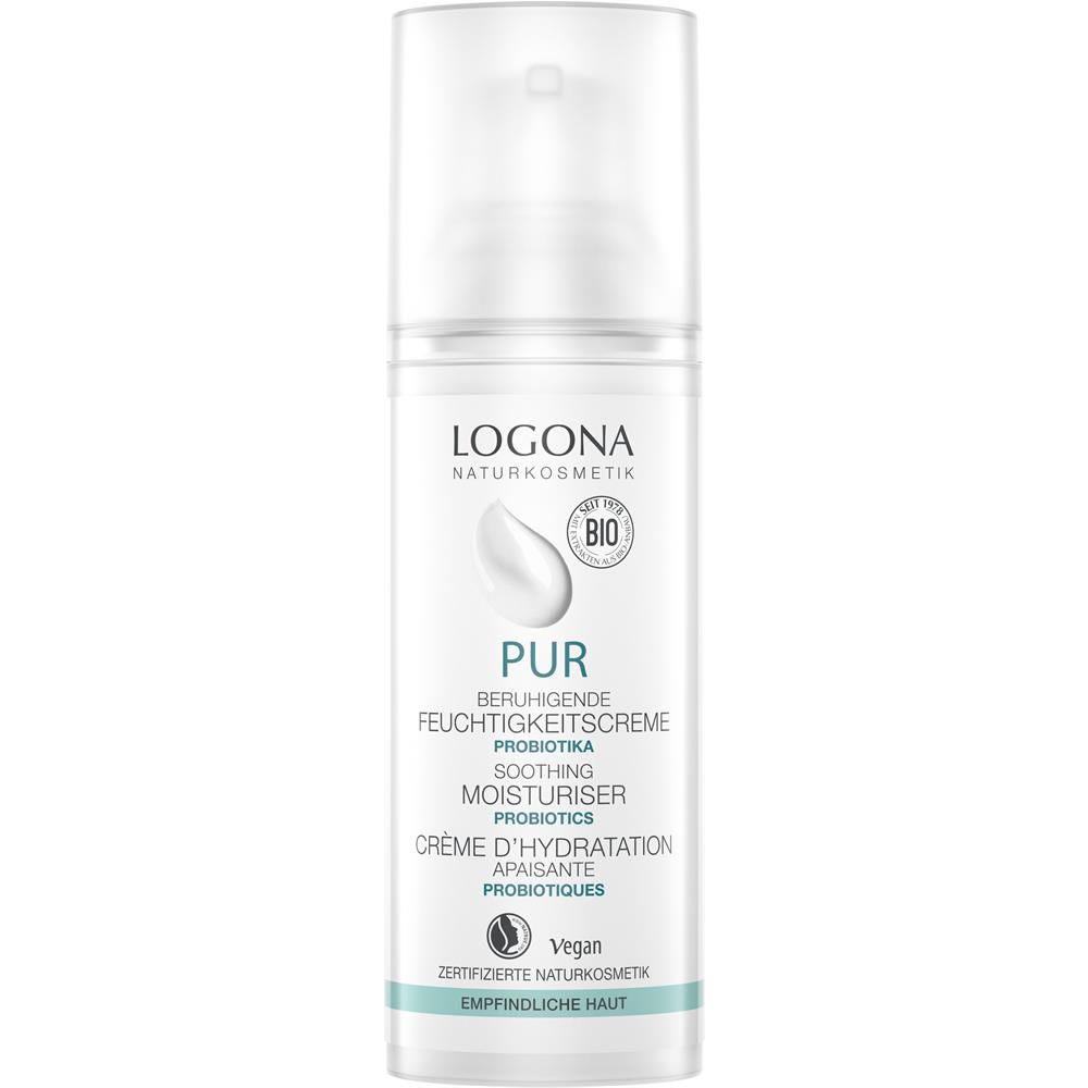 Logona Gesichtscrème Pur beruhigend Feuchtigkeit, 30 ml