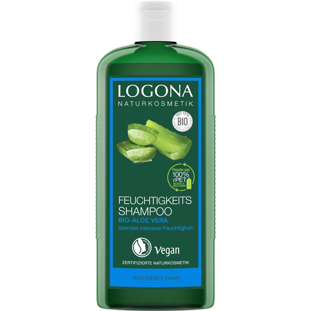 Logona Shampooing Hydratant - Aloe Vera, 250 ml