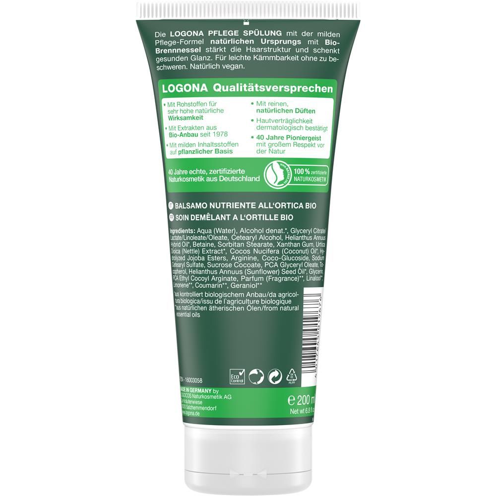 Logona Nettle Conditioner, 200 ml