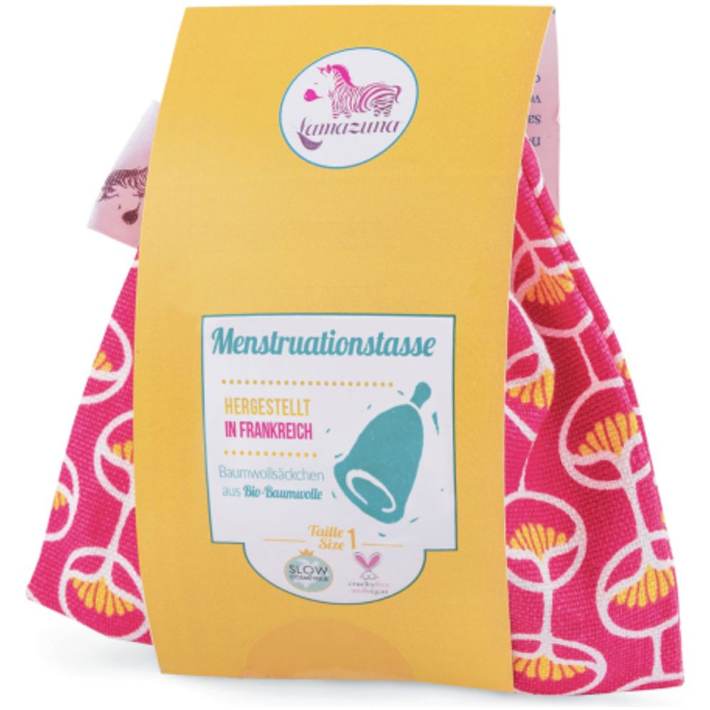 Lamazuna Menstruationstasse Grösse 1 rosa