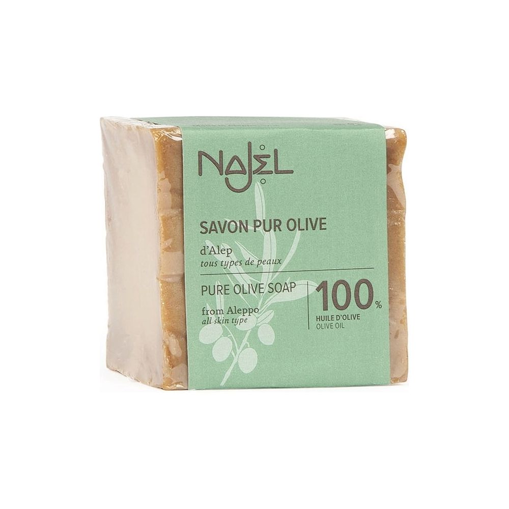 Najel Savon d'Alep 100% huile d'olive, 200 g