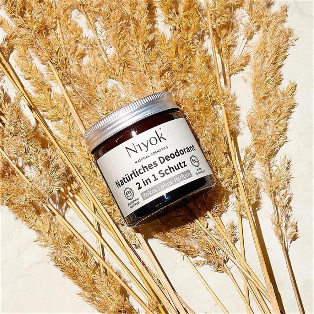 Niyok 2in1 Deodorant Coconut without perfume, 40 ml