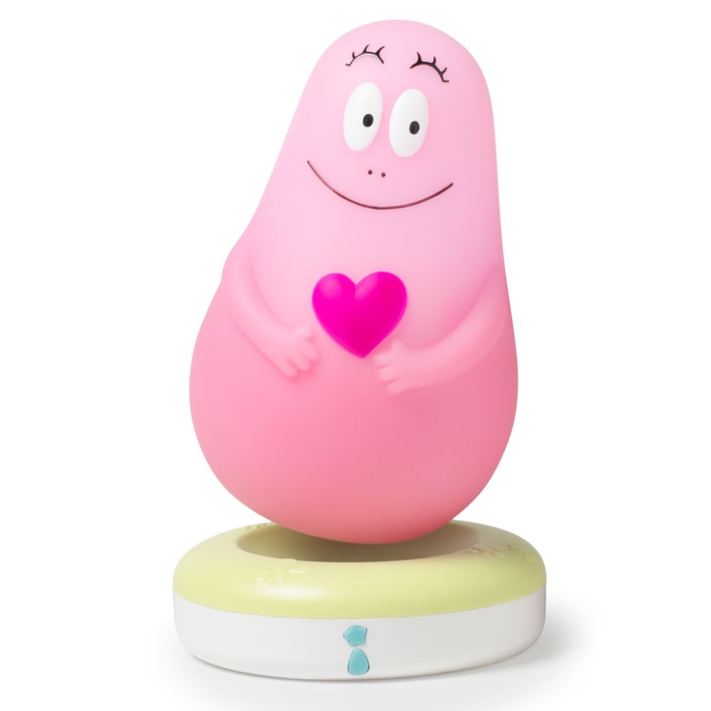 Pabobo Lumilove Barbapapa mit intelligentem Ladegerät, rosa