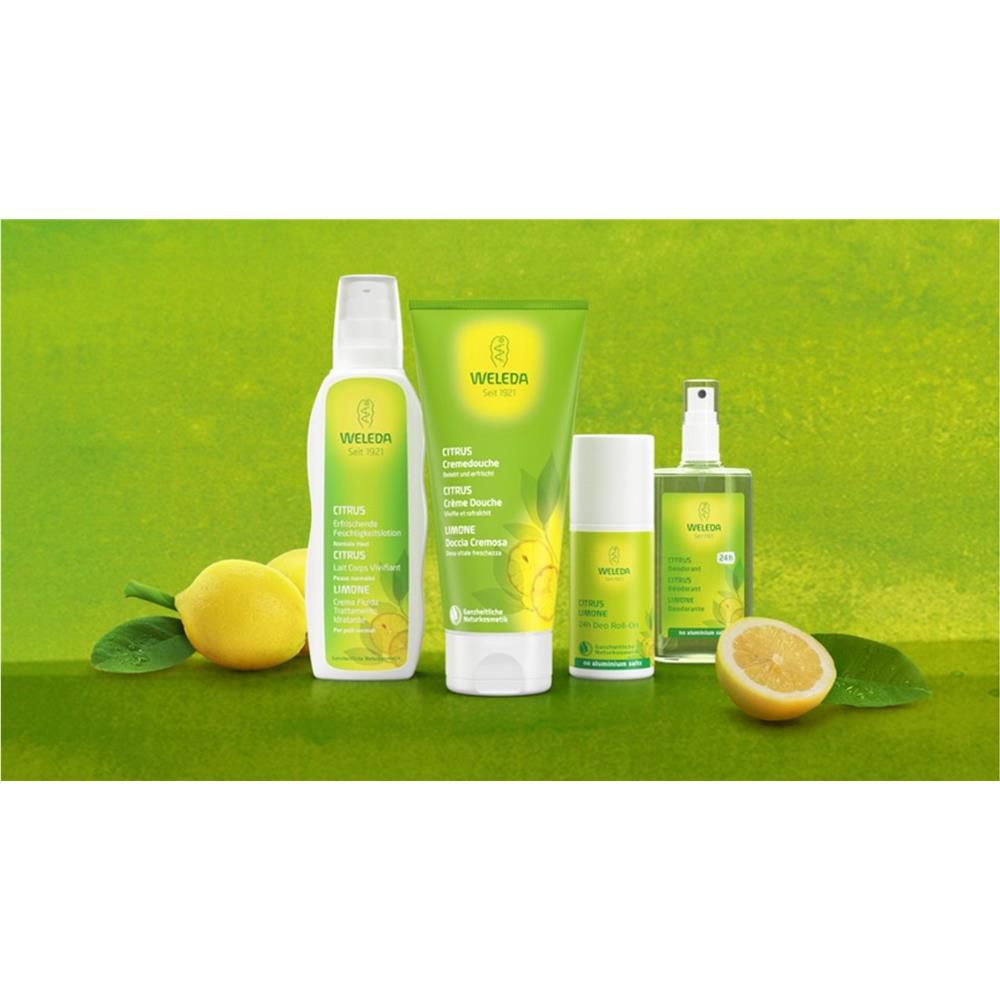 Weleda Bain rafraîchissant aux agrumes, 200 ml