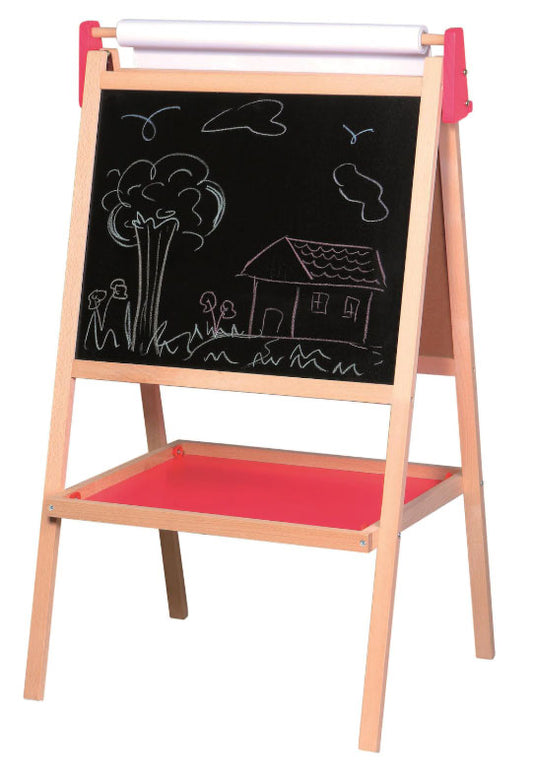 Spielba magnetic board with paper + chalk