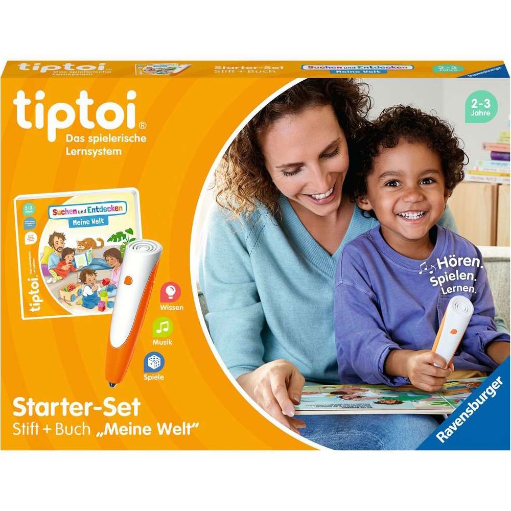 Ravensburger tiptoi® Starter Set: Pen and picture book My World