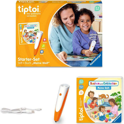 Ravensburger tiptoi® Starter Set: Pen and picture book My World