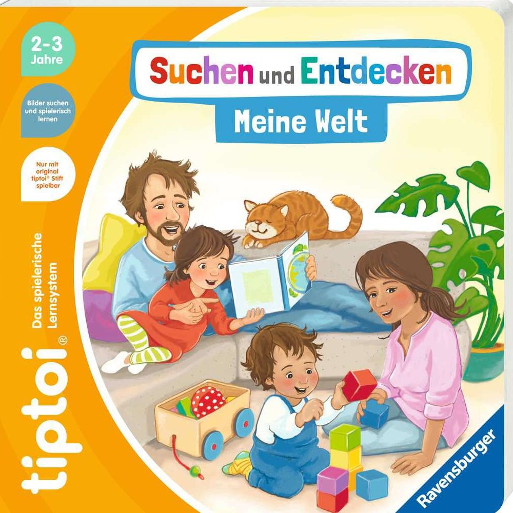 Ravensburger tiptoi® Starter Set: Pen and picture book My World