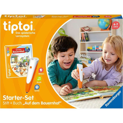 Ravensburger tiptoi® starter set: pen and farm book