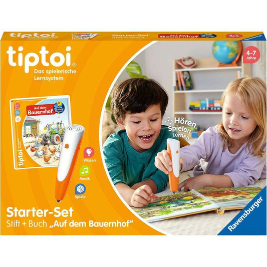 Ravensburger tiptoi® starter set: pen and farm book