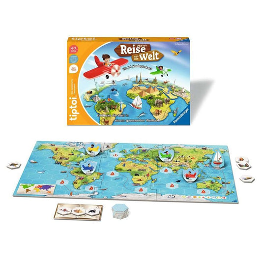 Ravensburger tiptoi® Notre voyage autour du monde