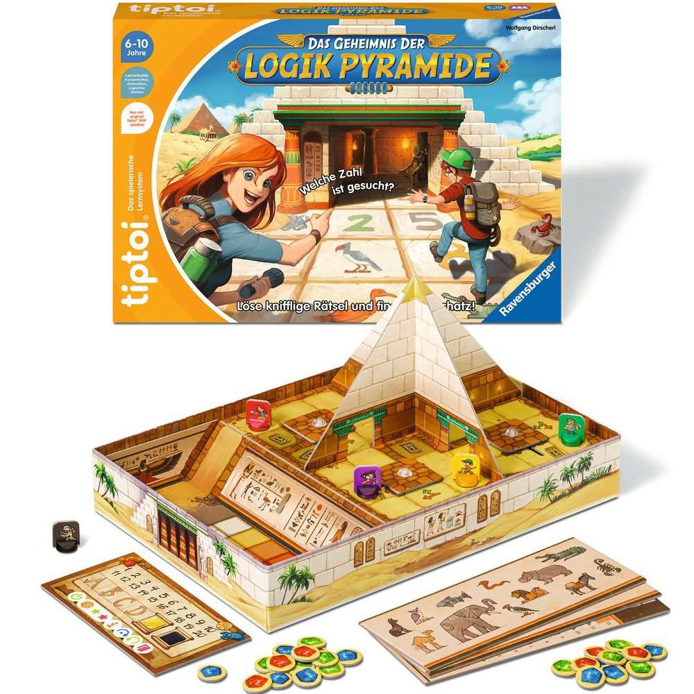 Ravensburger tiptoi® Le secret de la pyramide logique