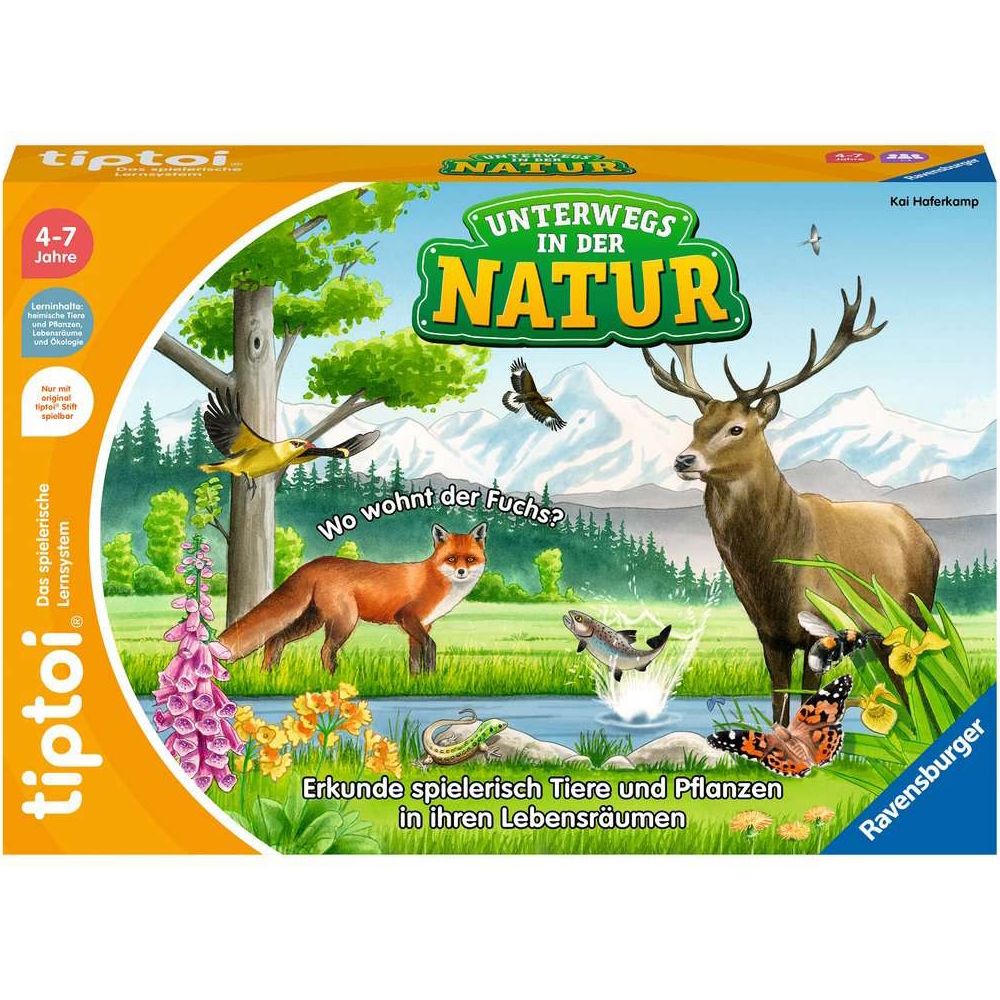 Ravensburger tiptoi® Unterwegs in der Natur
