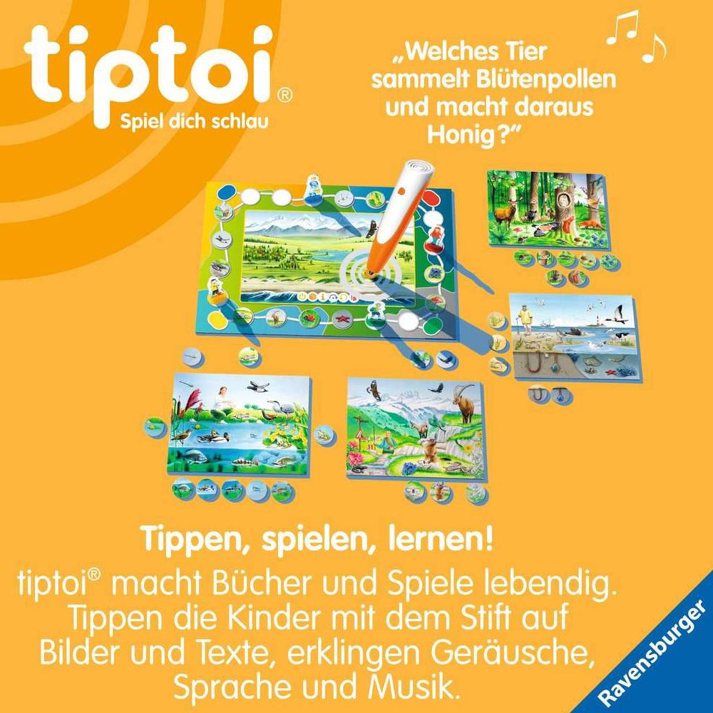 Ravensburger tiptoi® Unterwegs in der Natur