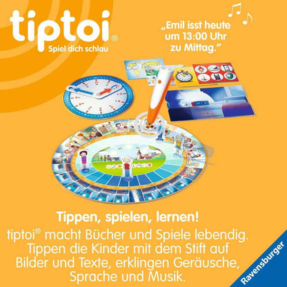 Ravensburger tiptoi® Nous apprenons l'horloge