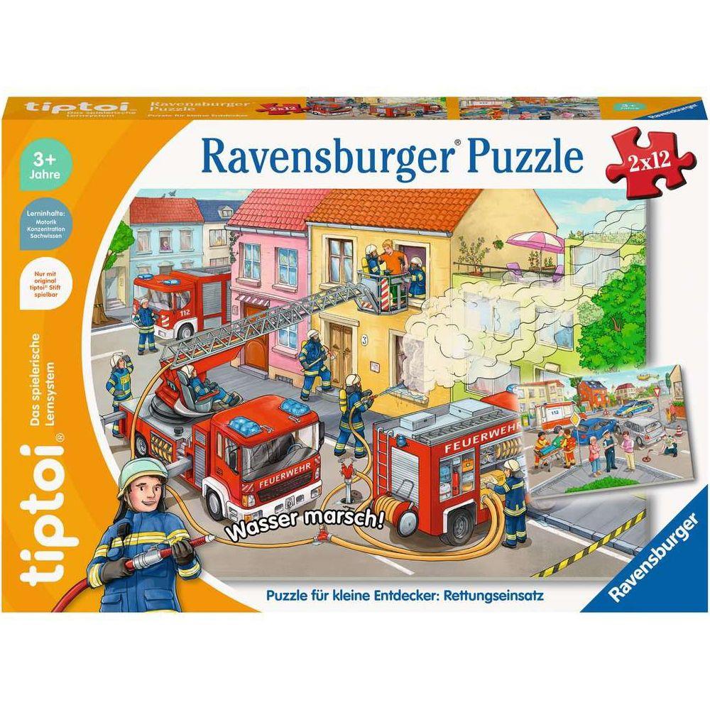 Ravensburger tiptoi® Puzzle for little explorers: Rescue mission