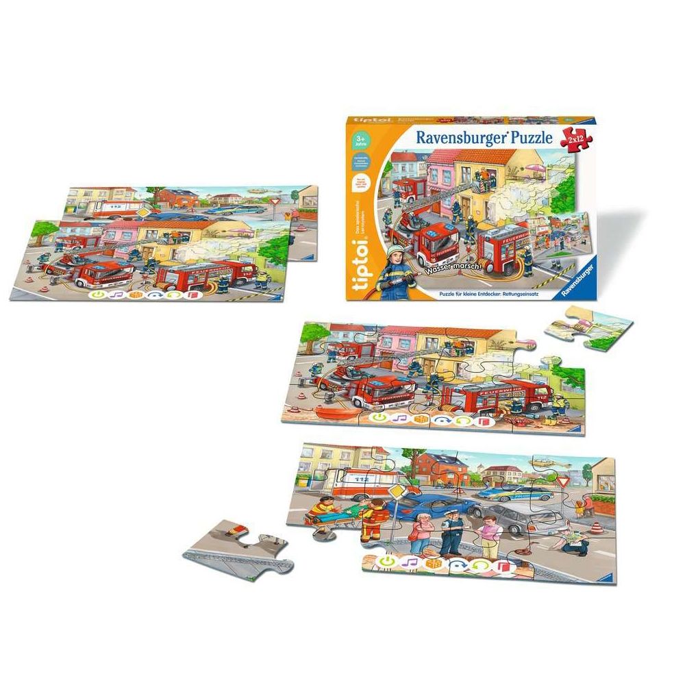 Ravensburger tiptoi® Puzzle for little explorers: Rescue mission