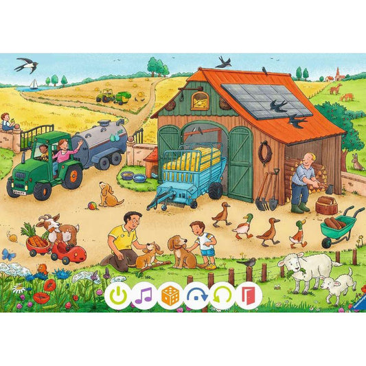 Ravensburger tiptoi® Puzzle for little explorers: Farm