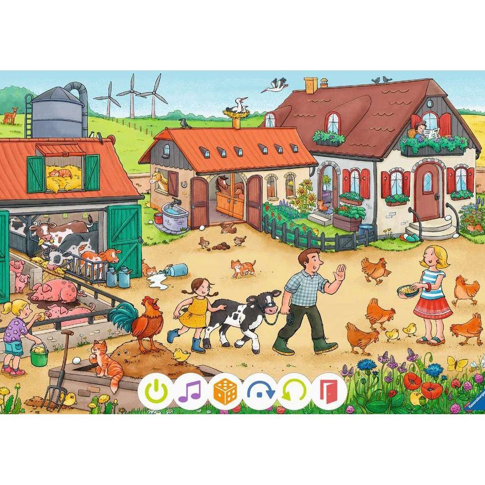 Puzzle Ravensburger tiptoi® pour les petits explorateurs : Ferme