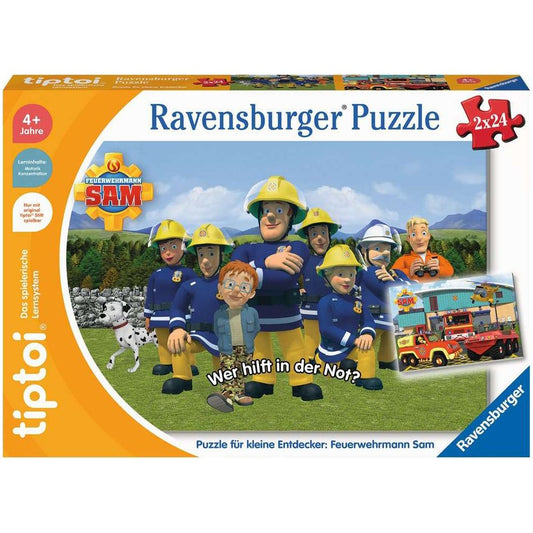 Ravensburger tiptoi® Puzzle for little explorers: Fireman Sam