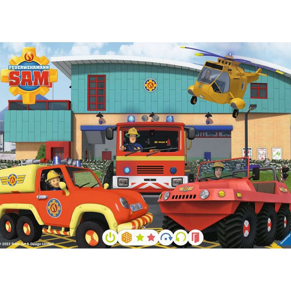 Ravensburger tiptoi® Puzzle for little explorers: Fireman Sam