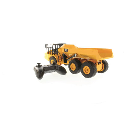 Camion semi-remorque Caterpillar CAT 745 1:24 2,4 GHz fonction complète