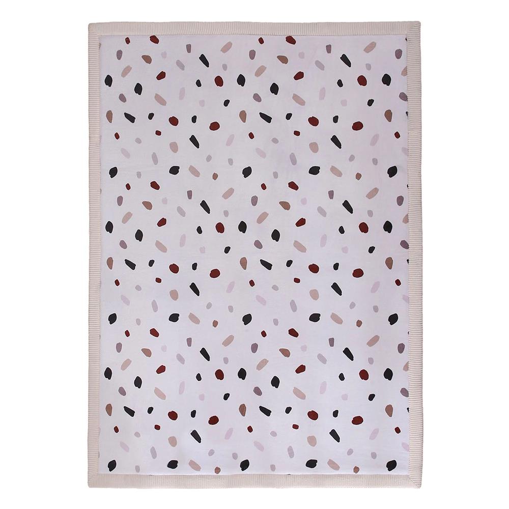 Tapis en velours Hakuna Mat, nuage, 2 x 1,5 m, confettis