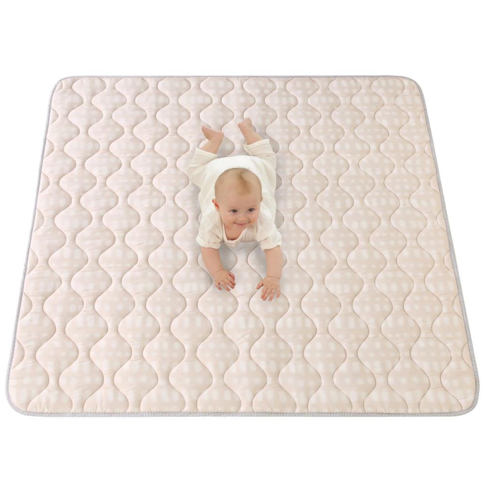 Hakuna Mat Play Mat, Hygge, 1.27 x 1.27 m, Beige