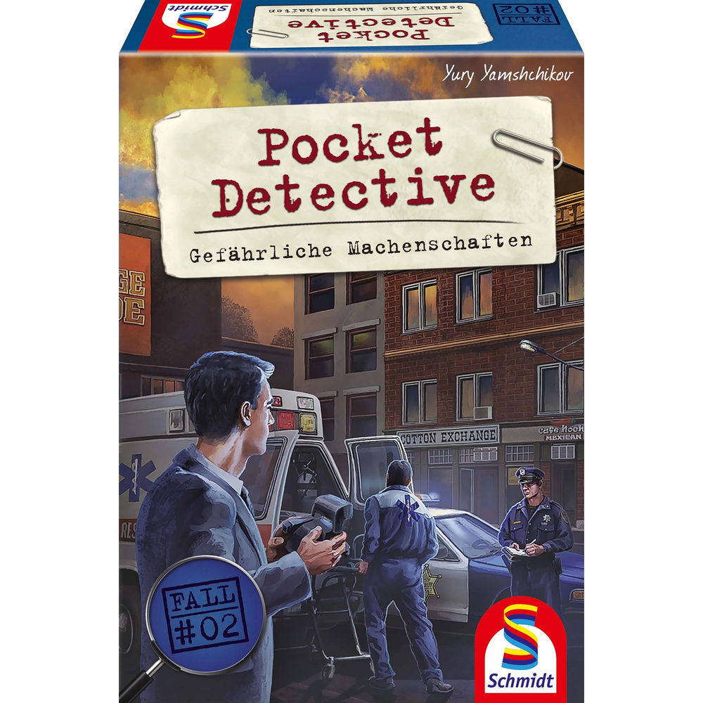 Schmidt Spiele Pocket Detective - Dangerous Machinations