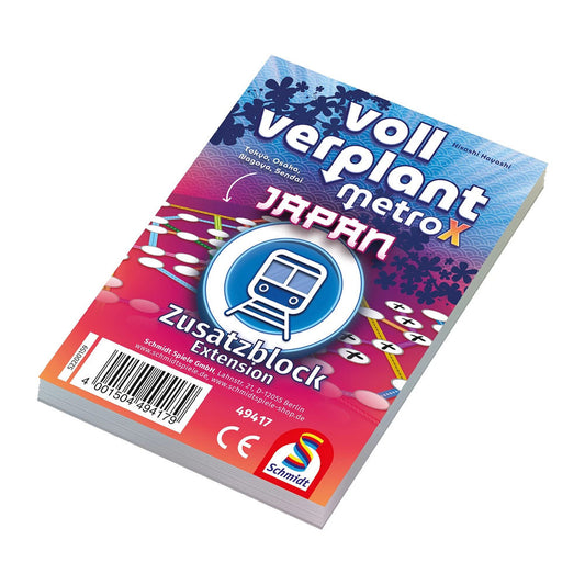 Schmidt Spiele Voll verplant, Zusatzblock Japan (mult)