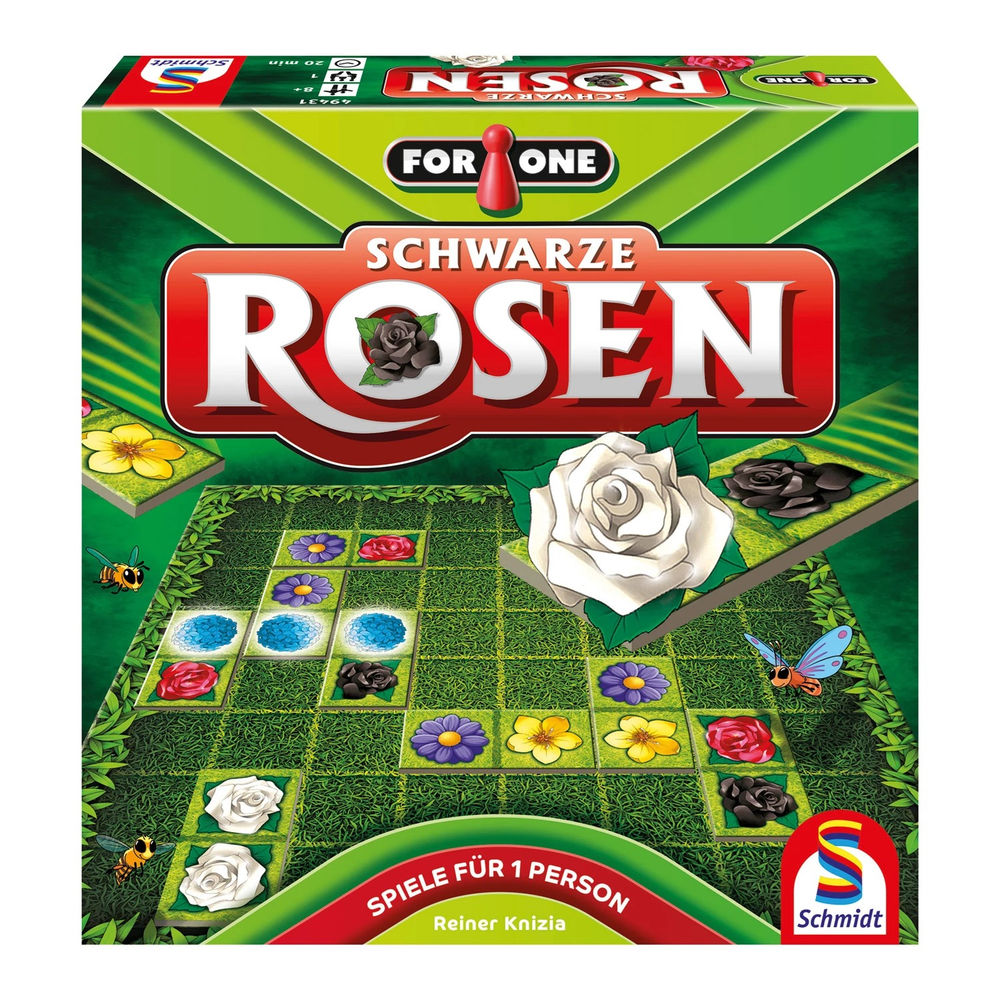 Schmidt Spiele For One Black Roses (d)