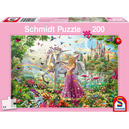 Schmidt Spiele Beautiful Fairy in the Magic Forest, 200 pieces