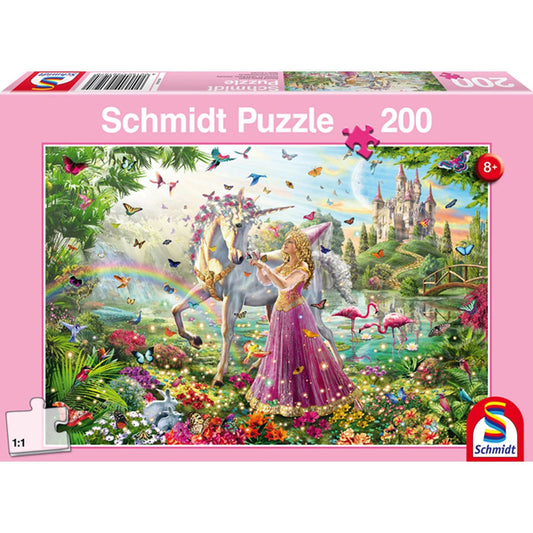 Schmidt Spiele Beautiful Fairy in the Magic Forest, 200 pieces