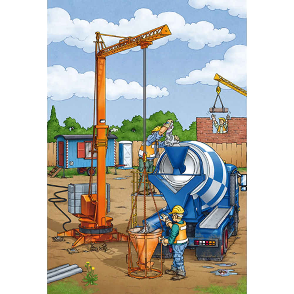 Schmidt Games Sur le chantier, 3 x 24 pièces