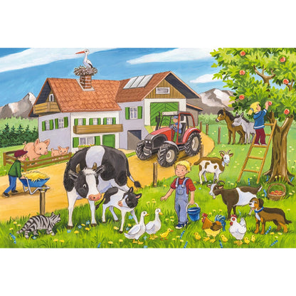 Schmidt Spiele On the Farm, 3 x 24 pieces