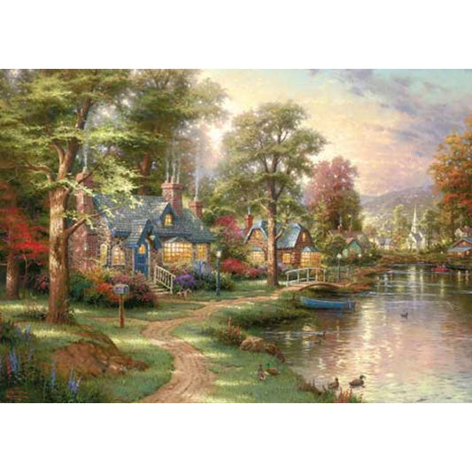Schmidt Puzzle At the Lake, 1500 pieces