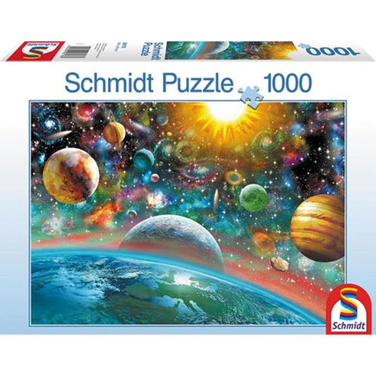 Puzzle Weltall, 1000 Teile