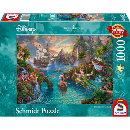 Schmidt Games Disney Peter Pan 1000 pièces
