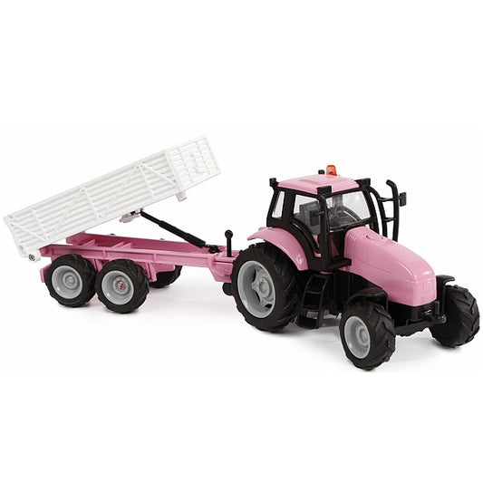 Tracteur moulé sous pression avec remorque