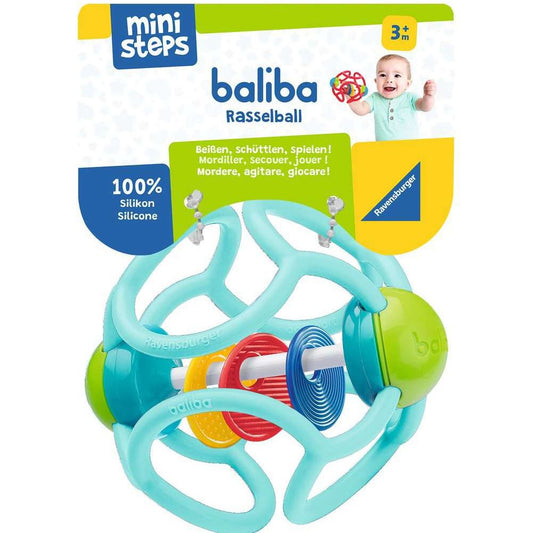 Ravensburger baliba rattle ball turquoise