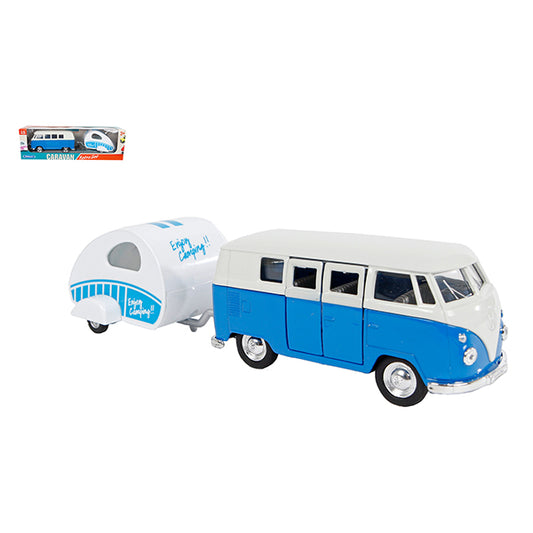 VW T1 1963 with caravan