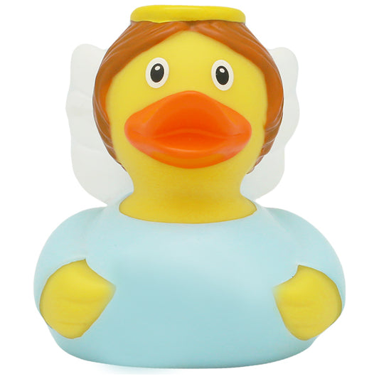 LiLaLu Badeente Schutzengel blau