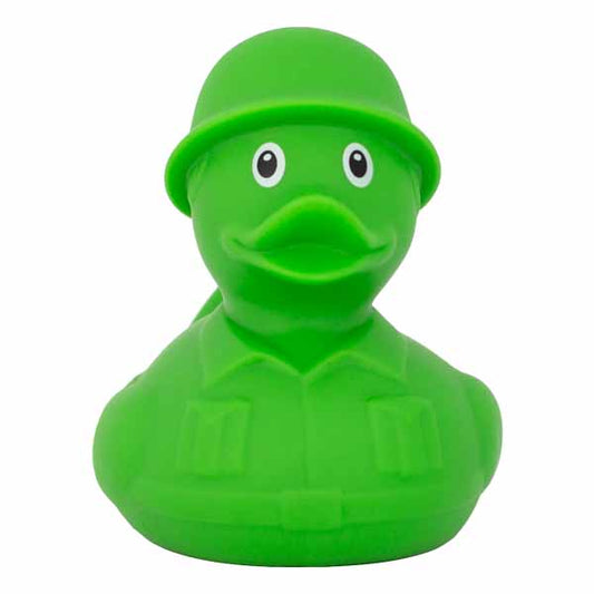 LiLaLu Badeente Soldat grün